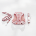 Cat Harness, Lead and Collar Bundle - Strawberry Picnic