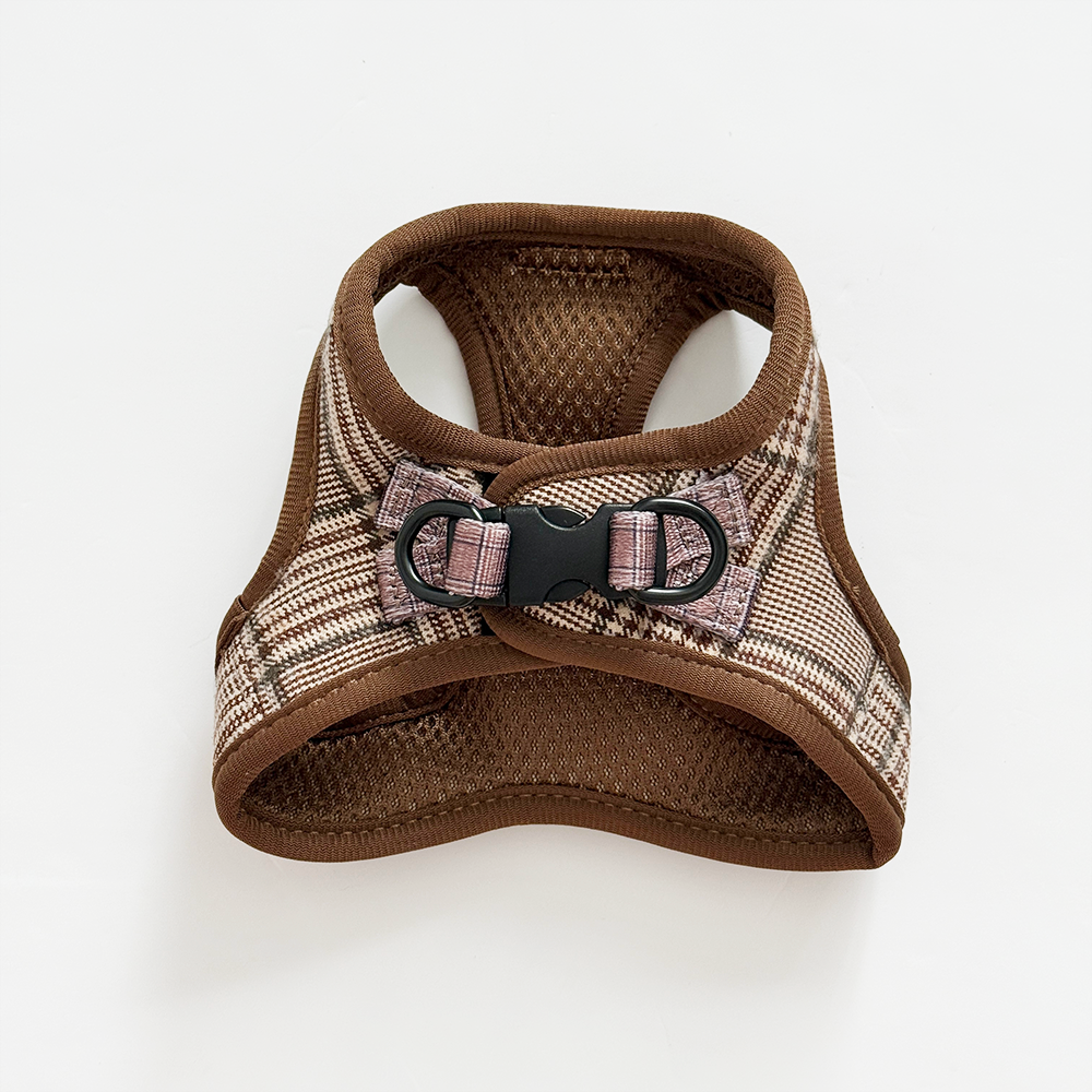 Cat Harness, Lead and Collar Bundle - Plaid